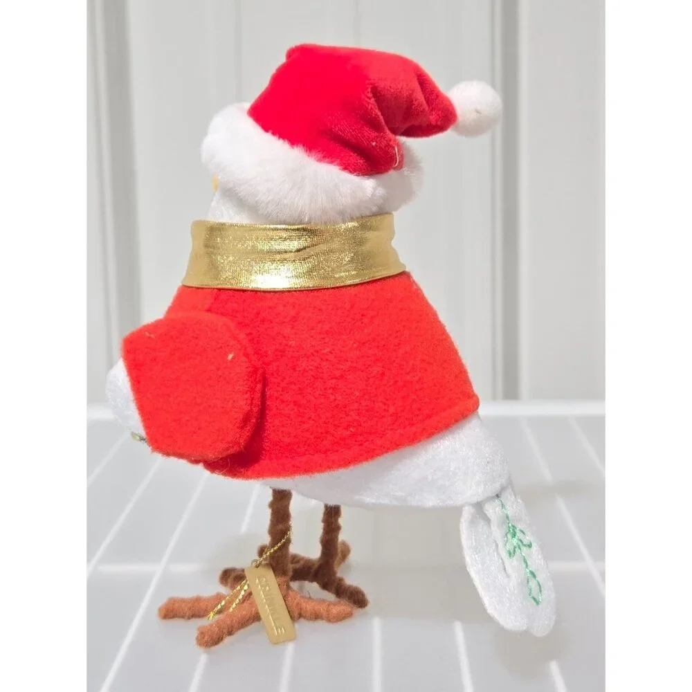 Target Featherly Friends 2025 Christmas Crinkle Santa Claus Suit Bird Figure - Picture 3 of 6